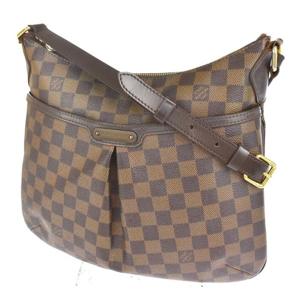 LOUIS VUITTON Bloomsbury PM Shoulder Bag Damier Leather Brown N42251 80JG206 - Picture 1 of 10